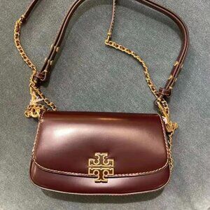 Tory Burch Handbag Crossbody Bag Burgundy